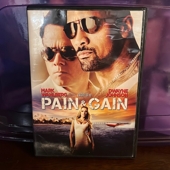 Media | Pain Gain Mark Wahlberg Dwayne Johnson Dvd Movie | Poshmark